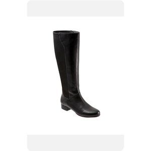 Trotters Womens Misty Boots,Color BLACK, Size 11 Tall Boots